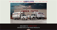 Desktop Screenshot of amreinfoods.com